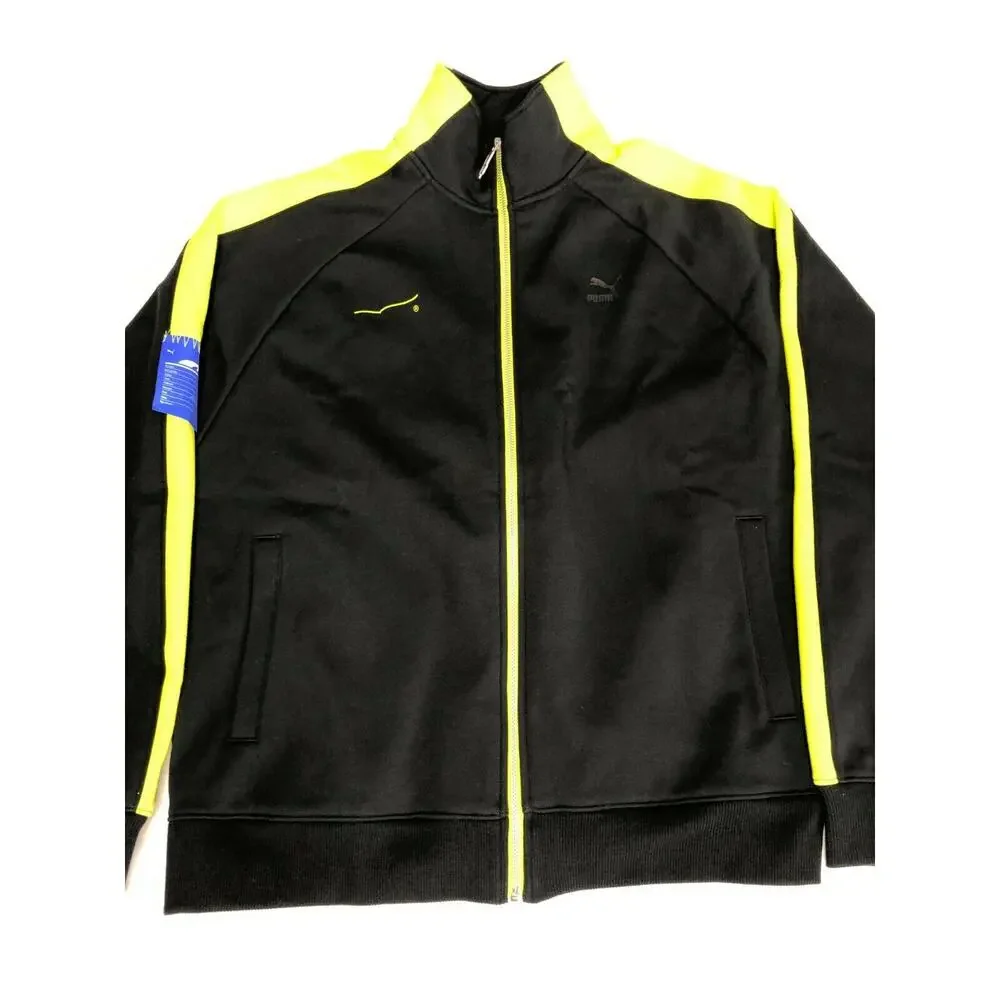 Puma x Ader T7 Men's Track Jacket Pant 95533 01Black/Neon Size M NWT